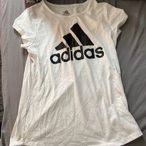 White adidas shirt